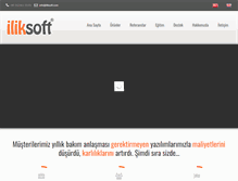 Tablet Screenshot of iliksoft.com